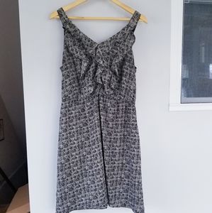 Ruffle front dress
